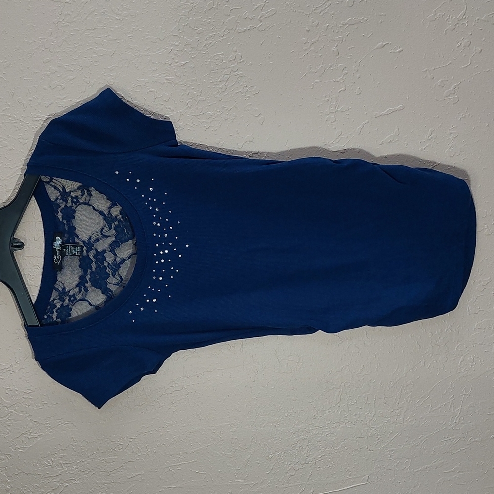 Lena top,M,blue